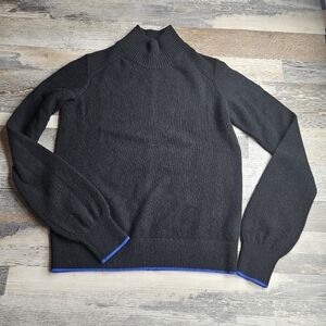 Rag & Bone Women's Cashmere Sweater XS Black Mockneck